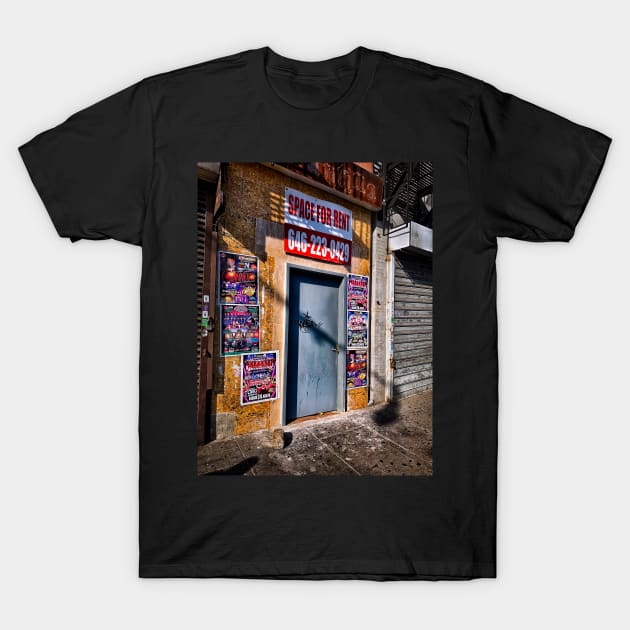 Space For Rent, Bronx, New York City T-Shirt by eleonoraingrid